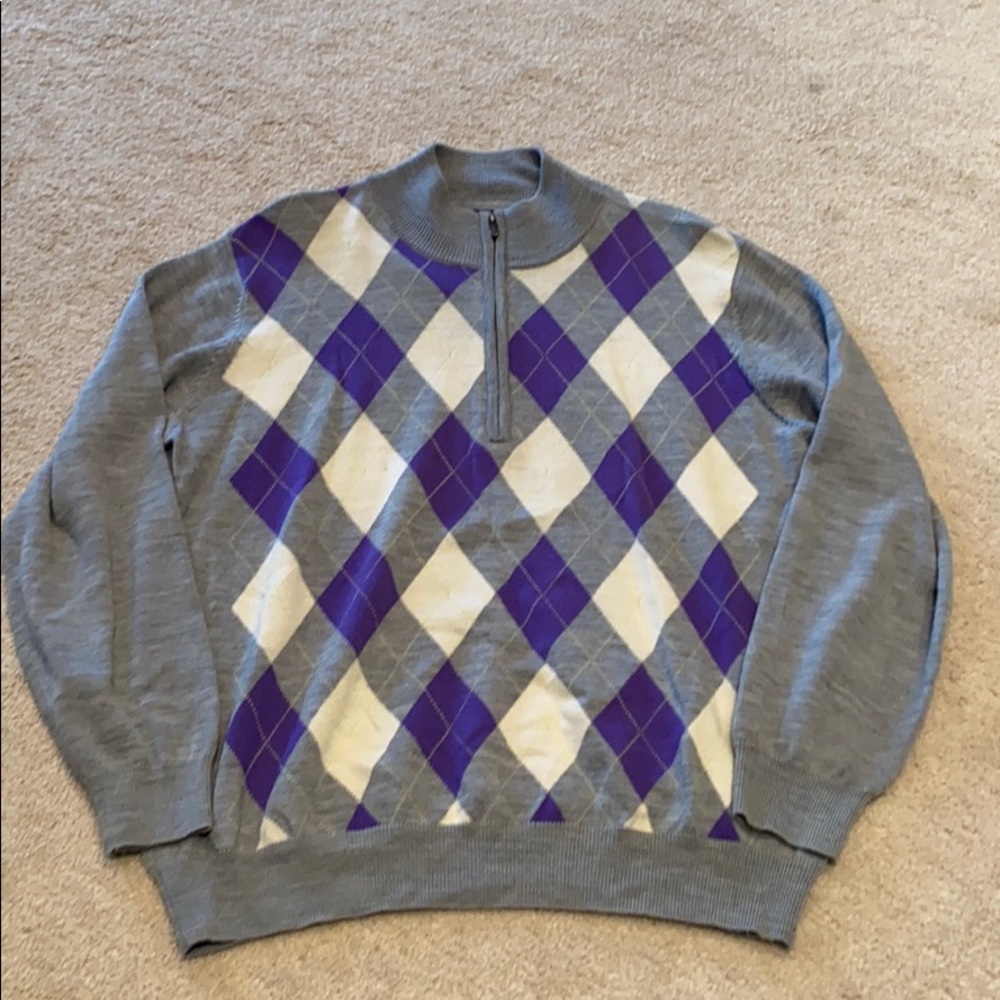 FootJoy Argyle Golf Sweater